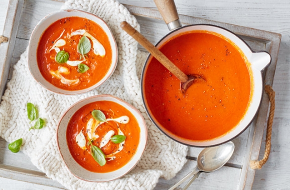 Rýchla a jednoduchá paradajková polievka